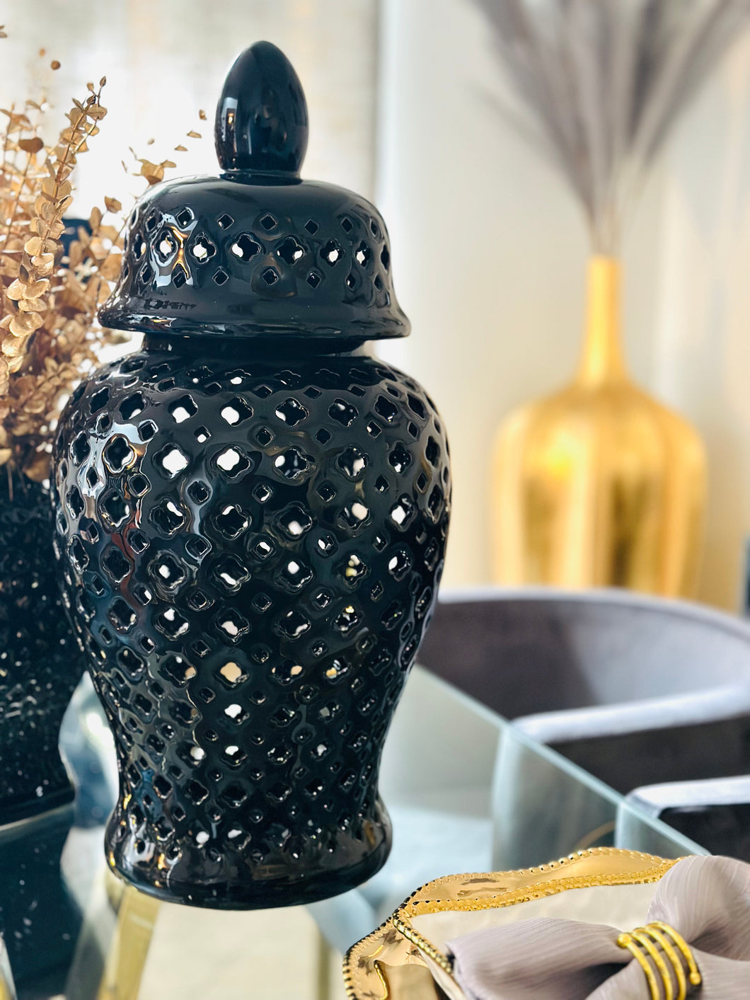 Black Clover Temple Vase - Small